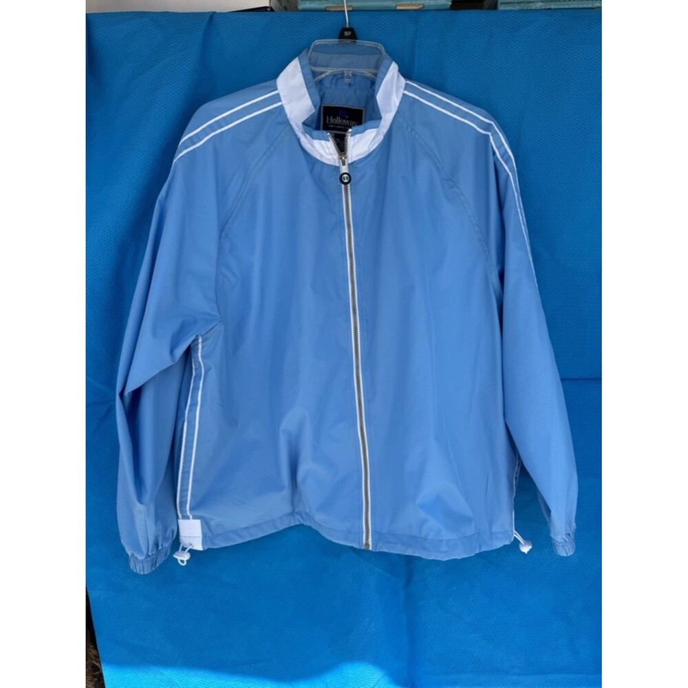 Holloway Sky Blue Jacket with White Accents